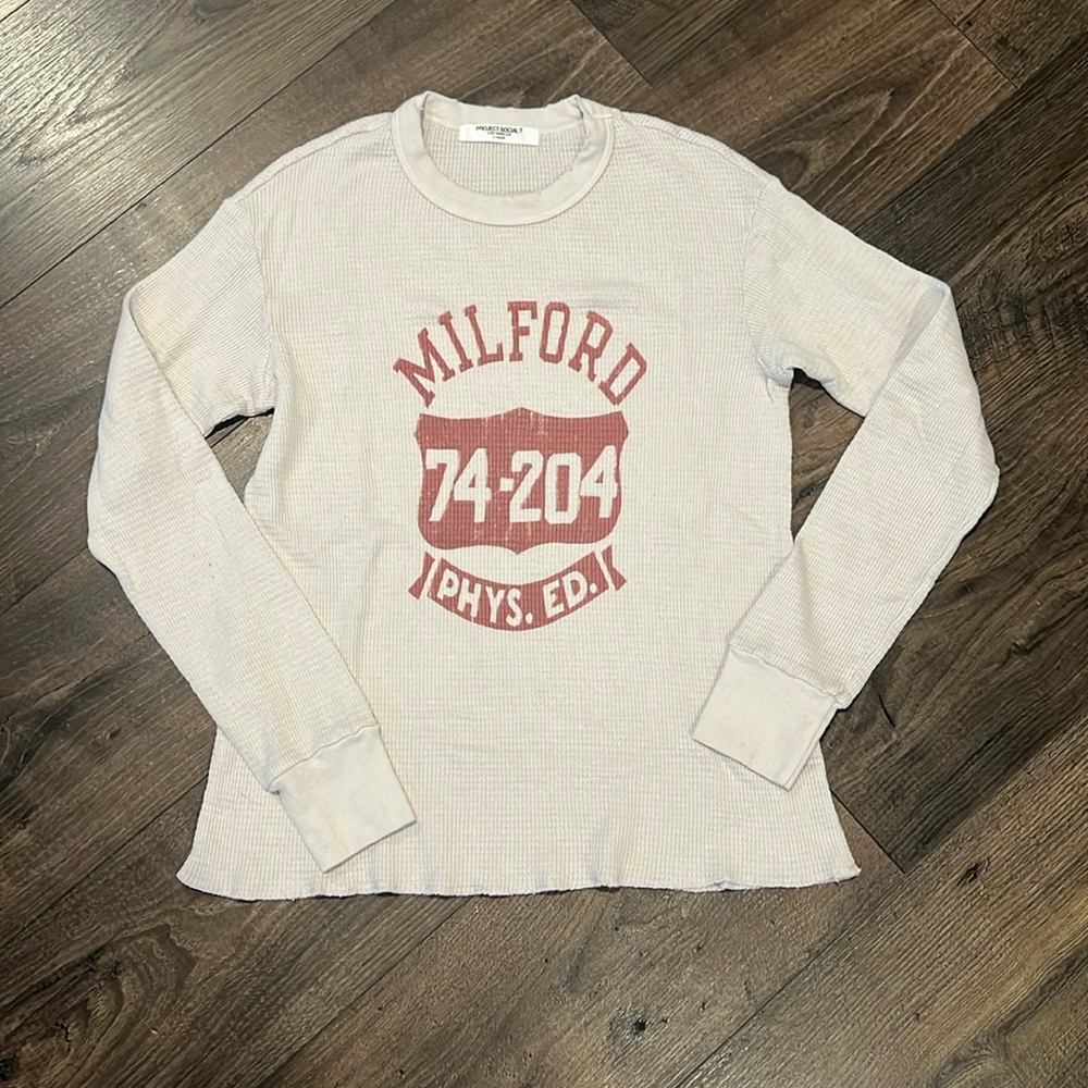 Long Sleeve Thermal Graphic T Shirt
